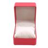 Fashion Watch Box Faux Leather Square Jewelry Watch Case Display Gift Box with Pillow Cushion