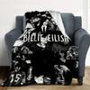 Billie Eilish Flannel Blanket Throw Blanket Soft Warm Sofa Bed Camping Home Decor Unique Christmas Gift C9261127