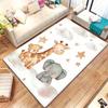 HD Adorable Animal Design High Definition Printed Carpet Living Room Bedroom Kids Room Soft Floor Mat Home Decor Rug Door Mat