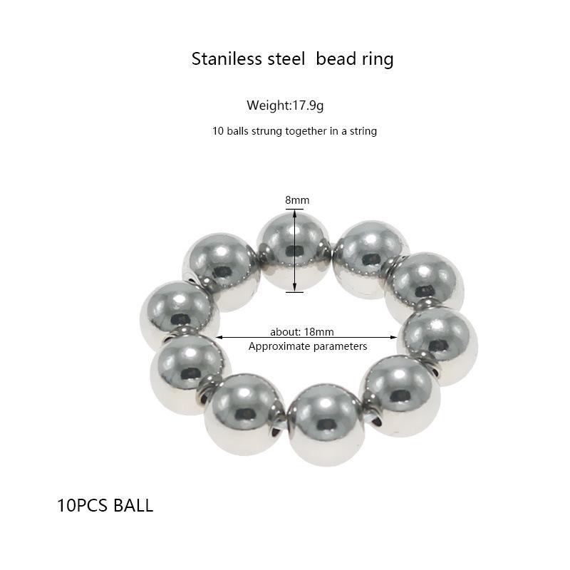 Male Penis Ring Sheep Eye Ring Prepuce Blocking and Relieving Emotion Aid Beads Massage Climax Beads Sex Tools