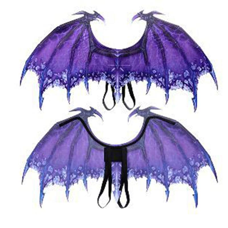Adult Dragon Wing Costume Foldable Dragon Wing Adult Halloween Dragon Cosplay Costume for Women Men Halloween Dress Up