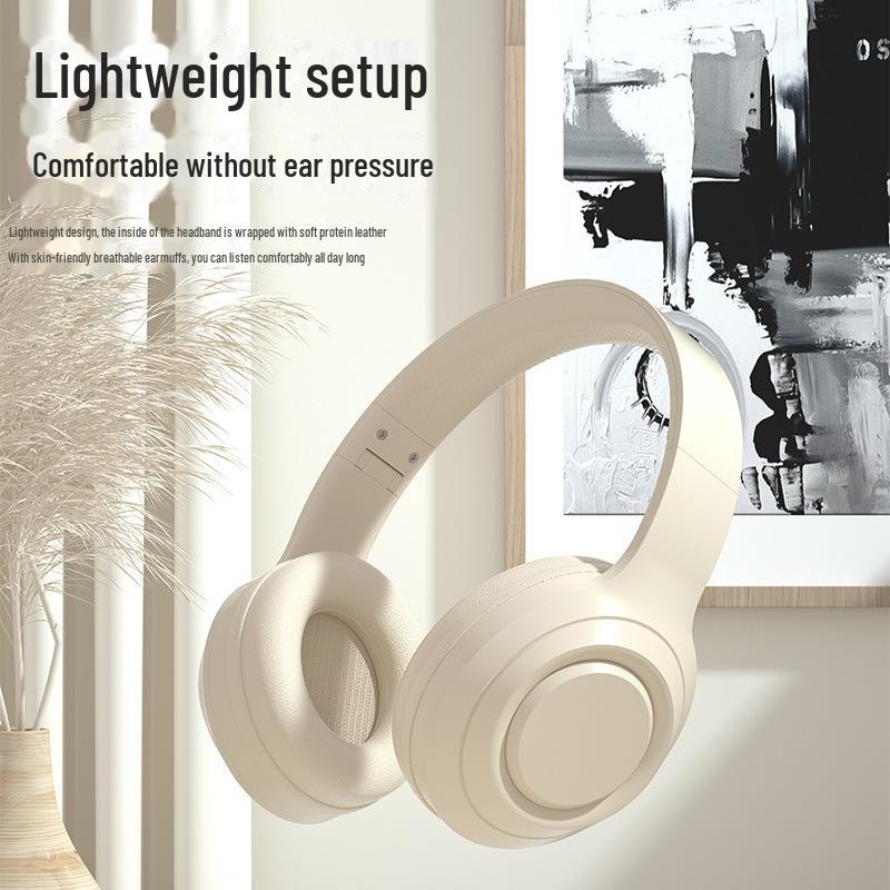 Head-mounted Wireless Bluetooth Headset with Long Battery Life for Music and Running