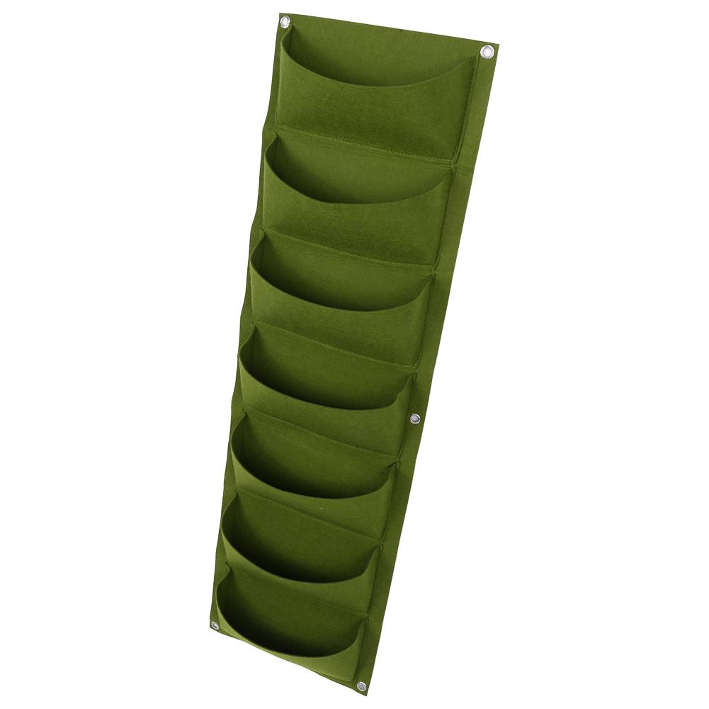 Planting Bag Garden Balcony Wall Vertical Flower Plants  Ing Planter (18  S)
