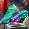 New Men Soccer Shoes Cleats Sneakers High-top Non-Slip Futsal High-quality Football Boots Grass Match Indoor -selling FG/TF