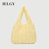 Autumn Winter Large-Capacity Plush Bag Western Style One-Shoulder Underarm Tote