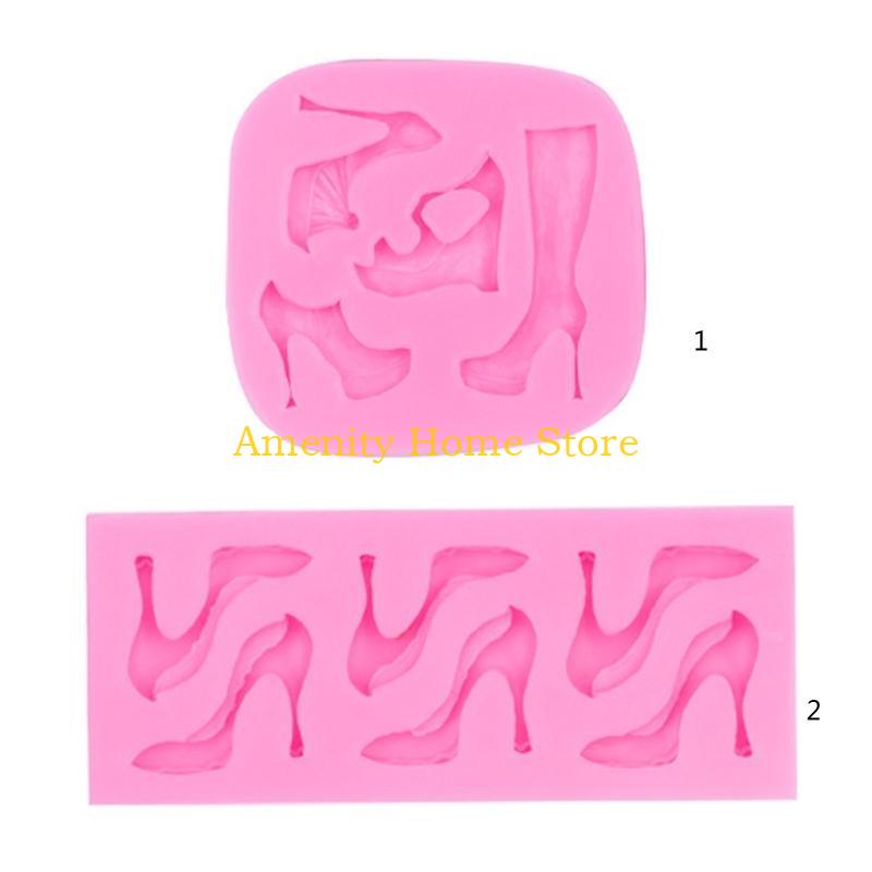 F26C High Heel Shoe Chocolate Mold Valentines Day Chocolate Mold Candy Molds