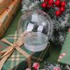 Frcolor DIY Snow Globe 10 150ml Clear Christmas Snow DIY Snow Globe Water Holiday Snow Refillable Kit, Pieces, Capacity, Containers, Globe, Ball,