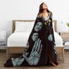 Wu T-TANG Clans Flannel Blanket Hip Hop Music Warm Soft Throw Blanket for Home Decor Travel Office Bedspread Sofa Bed Cover