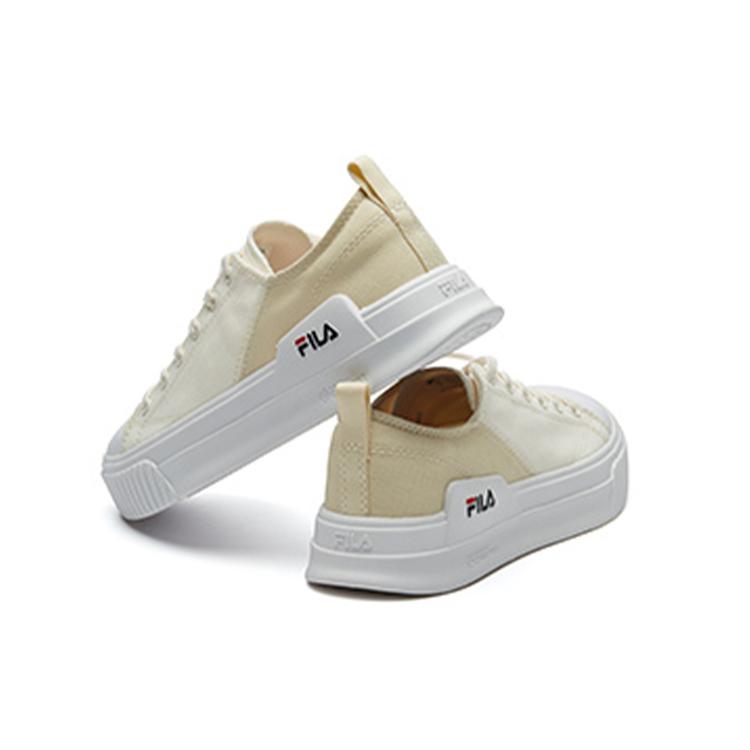 New FILA Heritage FHT Light Sneakers Beige/Yellow Women's F12W124357FGA