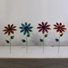 Colorful Metal Sunflower Garden Stakes Decorative Outdoor Flower Ornaments for Outdoor Yard Patio and Lawn Decoration