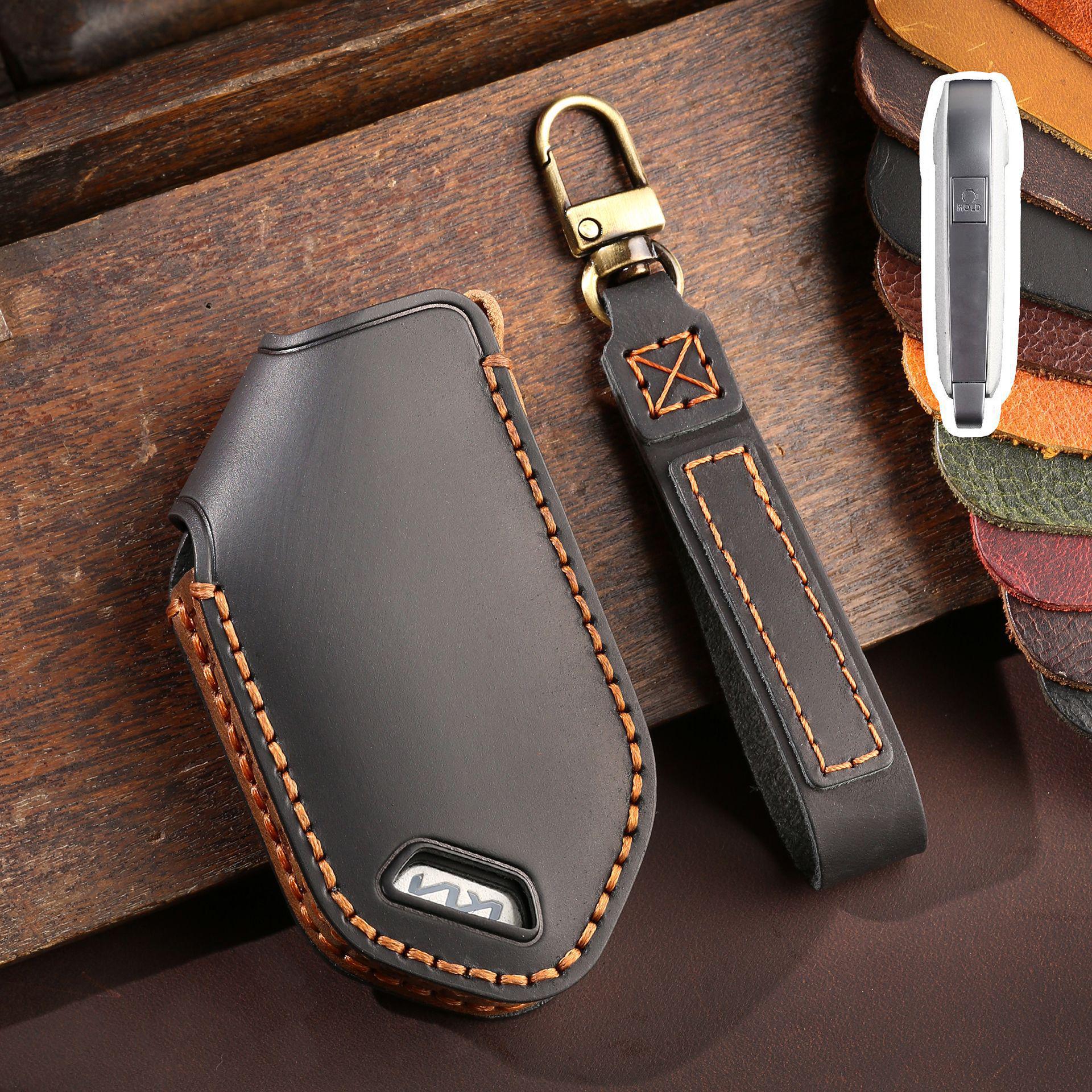 

Чехол для ключа из корейской кожи для моделей KIA 2024 года