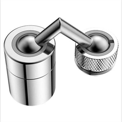 2-Modus-Küchenarmatur-Verlängerungsrohr, 360 ° drehbarer Wasserhahn-Düsenadapter, Badezimmer-Waschbecken-Zubehör, Badezimmer-Dusche WBL
