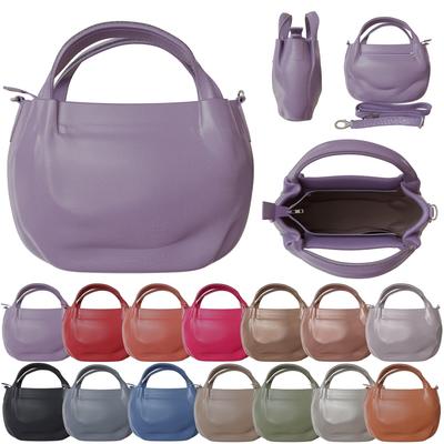 Elegant Vegan Ladies Handbag Made of Imitation Leather with Shoulder Function