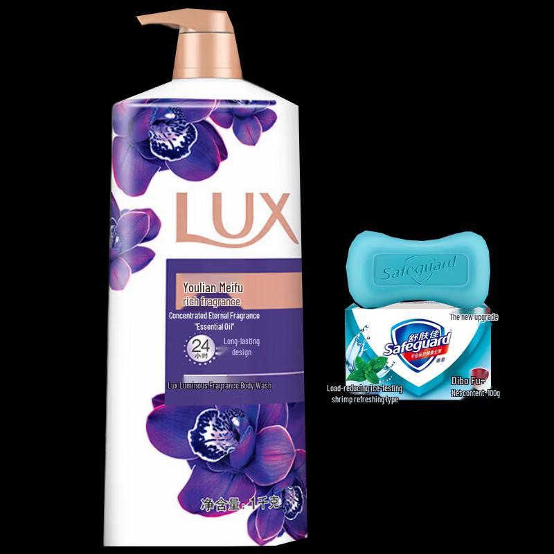 

Lux Scented Shower Gel & Soap Set