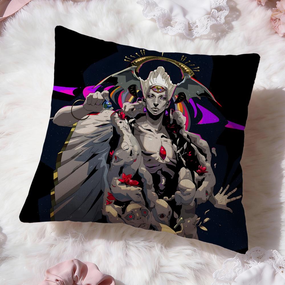 Game H-HadesS Cushion Cover Premium Comfort Reversible Pillow Cove -Two In One Design for Any Room & Car Interior