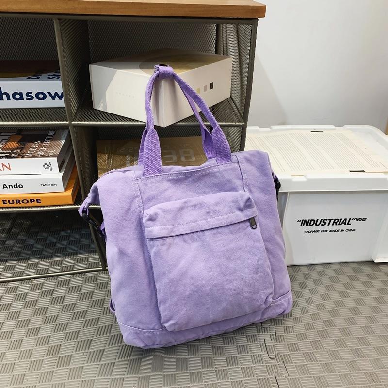 Simple Schoolbag Female High School Student College Student Backpack Large Capacity Popular Original Style Travel Backpack