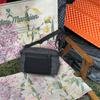 Outdoor sports messenger bag anti-splashing nylon tactical shoulder bag lightweight mobile phone bag men's tooling wind expansion bag