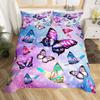 2/3pcs bedding set Digital Print Comfortable Duvet Cover for Home Bedroom Decoration, 1 Duvet Cover and 2pillowcase with Zippers