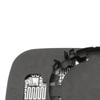Volvo S40 FL 06-09 HEATED mirror insert left