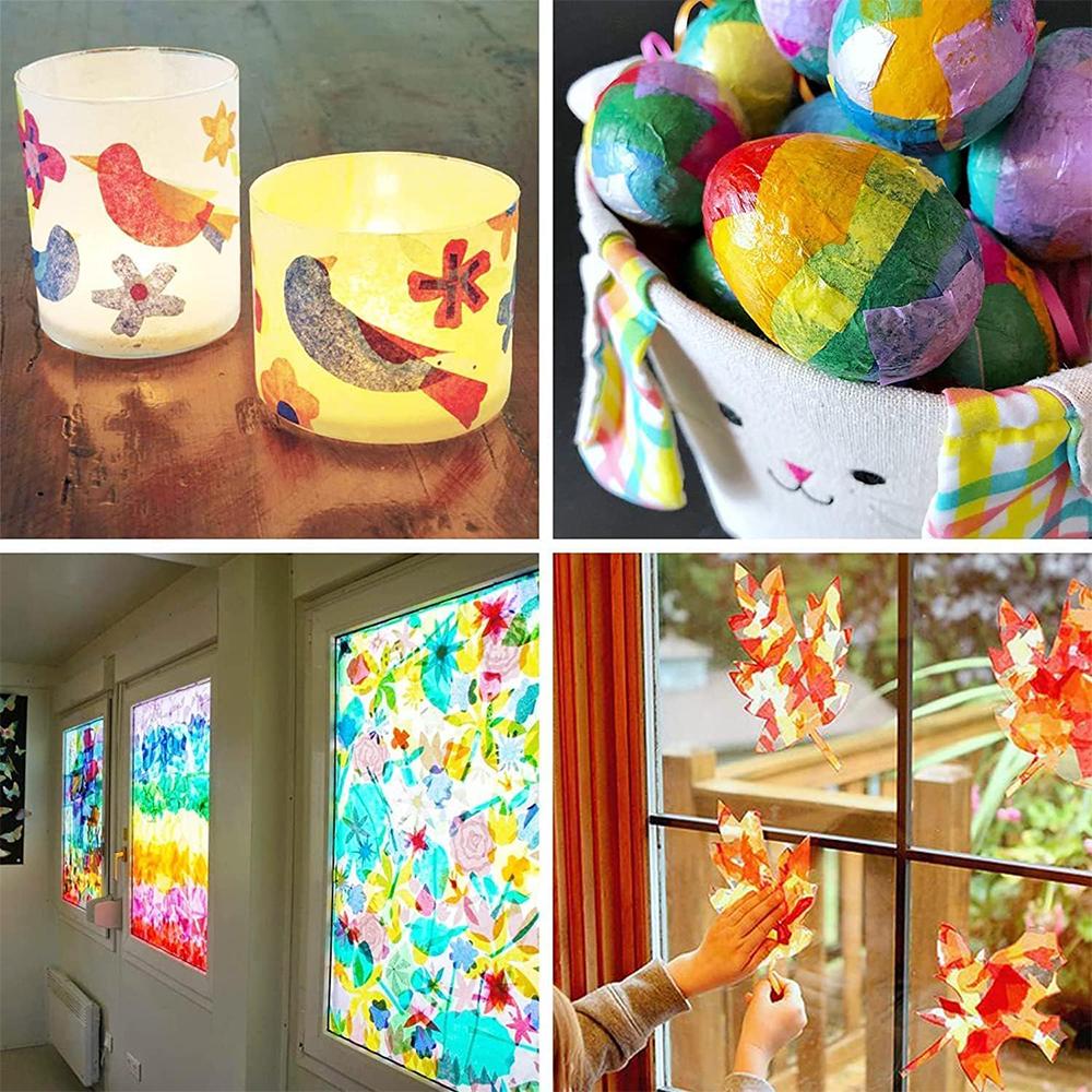 100Pcs Eco-Friendly A4/A5 Translucent Tissue Paper Gift Wrapping for Wine, Clothing, Shoes | Christmas Birthday Party Supplies