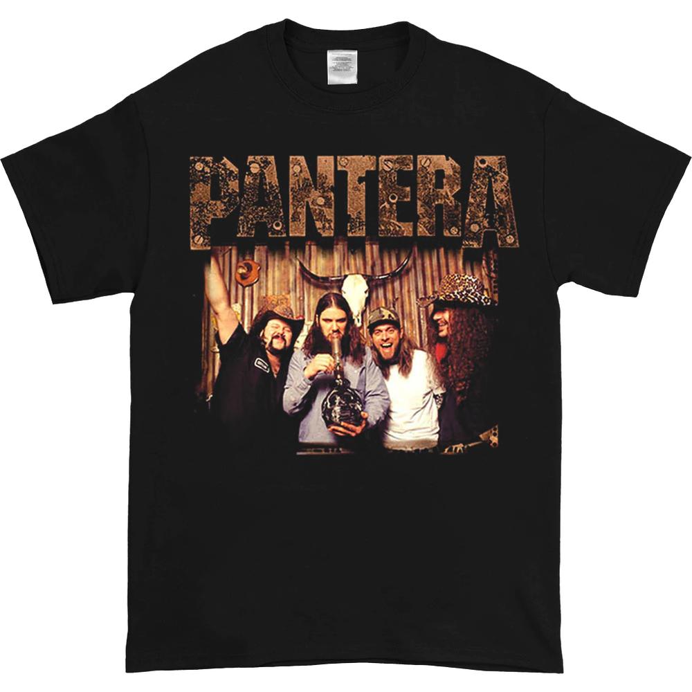 

Черная футболка унисекс Pantera Bong Group