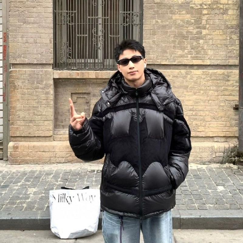Unisex Winter Hooded Cotton Puffer Jacket Thick Warm Oversized Casual Coat With Detachable Hood