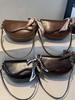 Niche Retro Saddle Bag for Women - Autumn Winter 2025 Trendy Crossbody with Chain Strap