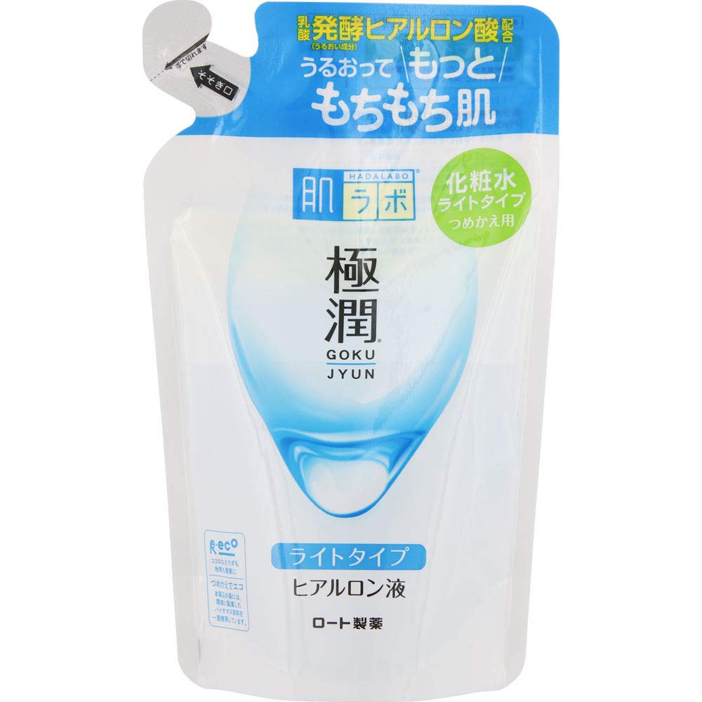 Hada Labo Gokujyun Hyaluronic Acid Lotion Light Type 3 Types Refill 170ml