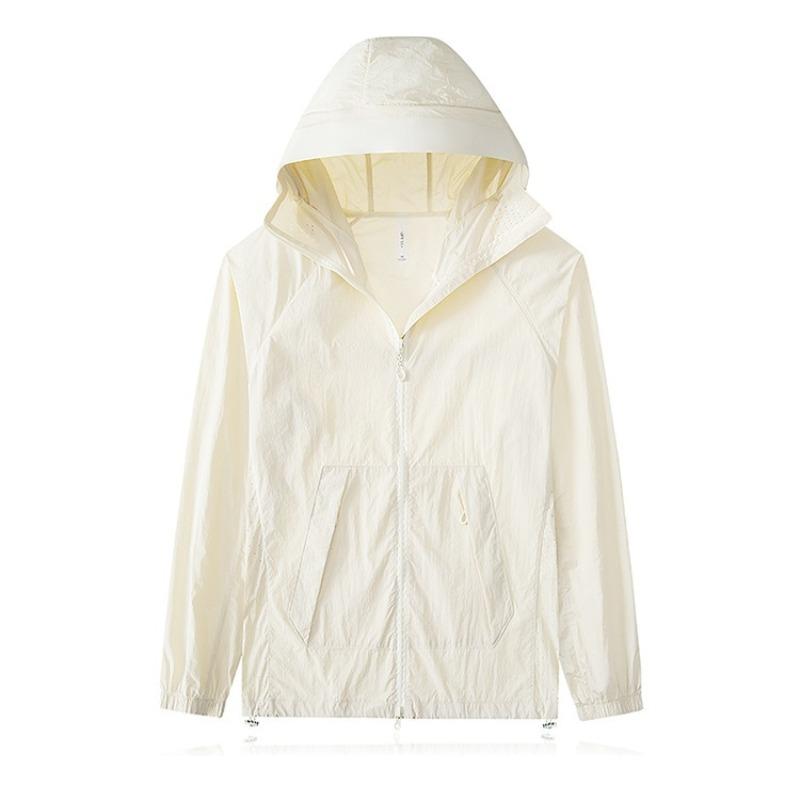 Hooded Sunscreen Jacket Men's Summer Thin Jacket Outdoor Travel Waterproof Jacket Men
