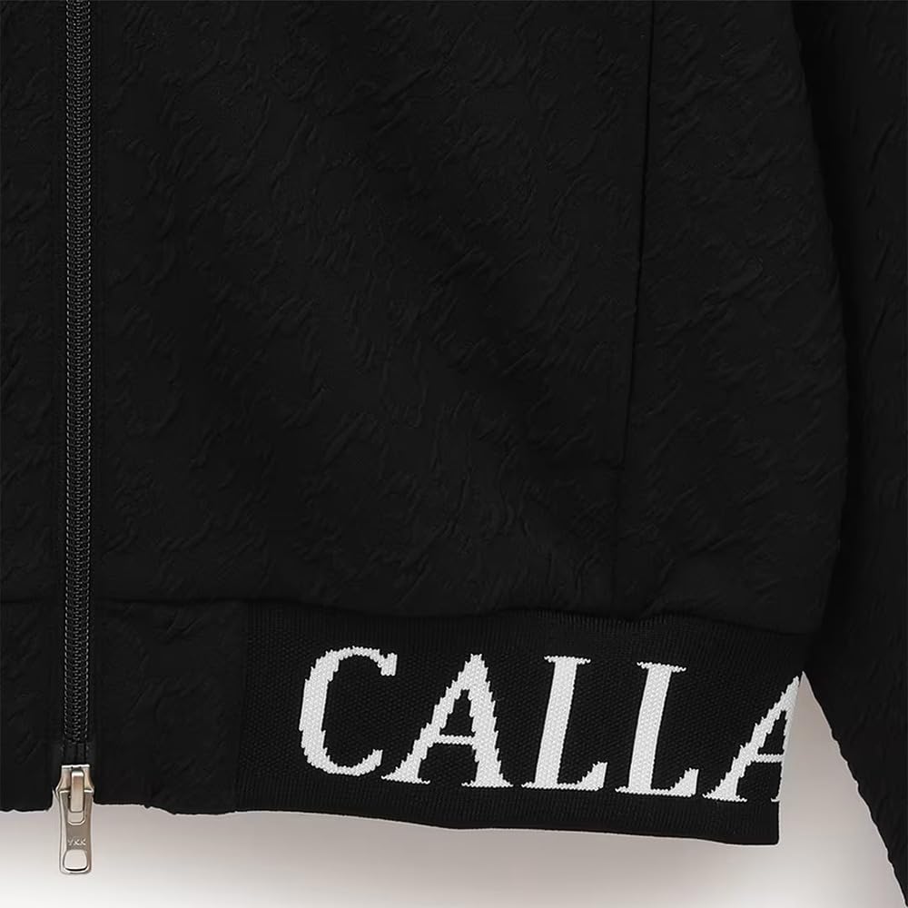 Callaway Quilted Floral Sweatshirt Golf C23217204 Size S Women's / / 1010_Black,