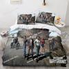 PUBG Bedding Set Single Twin Full Queen King Size Game PUBG Bed Set Aldult Kid Bedroom Duvetcover Sets 3D Print Menwomen 039