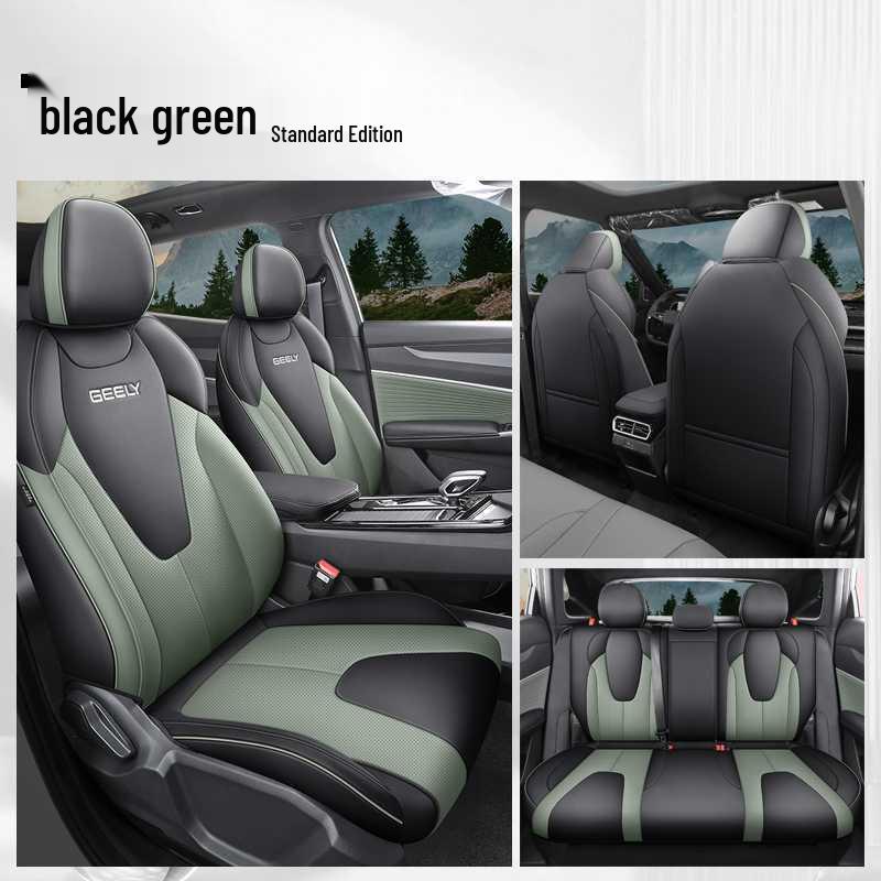 26 Geely Boyue Cool Leather Seat Cover - Full Coverage, Four Seasons Car Seat Cushion Interior Modification