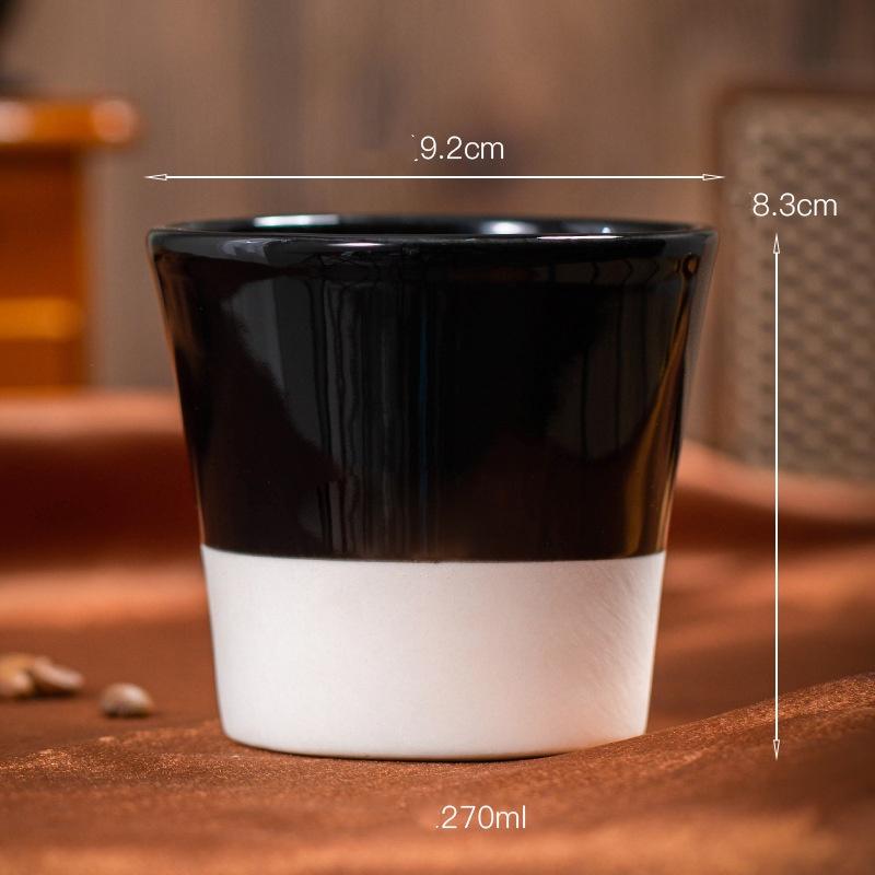 Ceramic Espresso Cup Procelain Latte Cappuccino Cafe Cup Teacup