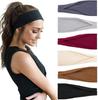 Rutschfestes Baumwoll-Haarband für Damen Kostenlose Muster für Yoga, Workout, Training, Sport