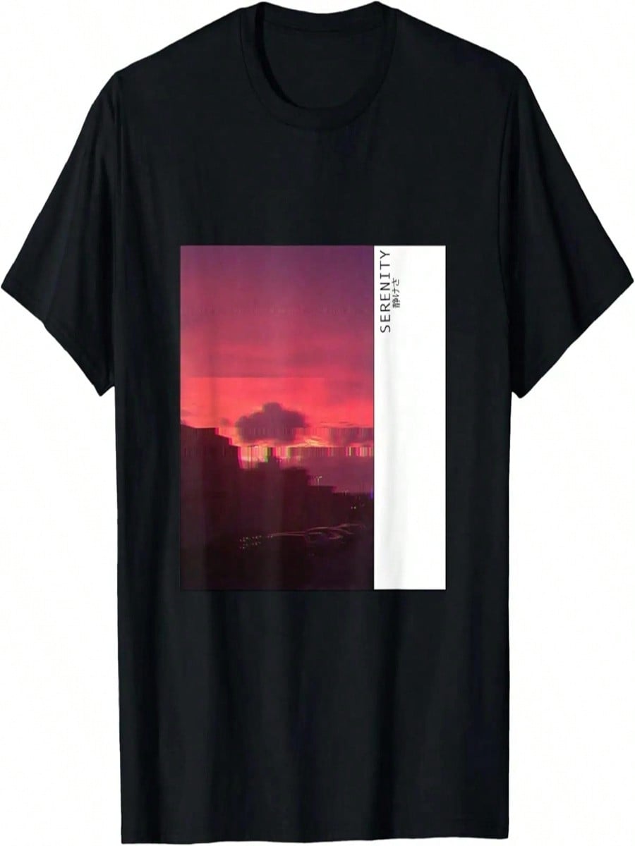Retro Hipster Streetwear T-Shirt - Vaporwave And Aesthetics S разноцветный