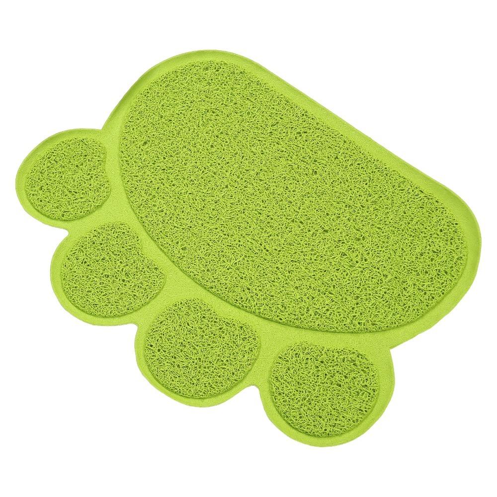 PVC Litter Box Mat Non-Slip Pet Food Placemat Easy To Clean Cat Litter Pad  Indoor Floor