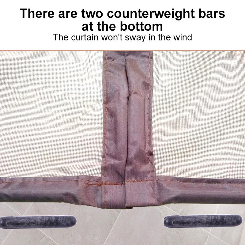 1Pc Home Furnishing Seal Up Door Curtain Novel Screen Window No Deformation Window Screening Soft Screen Door