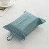 Tissue Holder with Convenient Hanging Strap Napkin Paper Bag for Dining Table or Car Kitchen Bathroom Tissue Dispenser