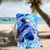 Customizable personalized beach towels Genshin Impact characters themed designs.Suitable for the beach, yoga, sports;ideal as beach accessories