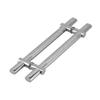 Push Pull Door Handle 304 Stainless Steel Glass Door Adjustable Handle for Hotel Hall