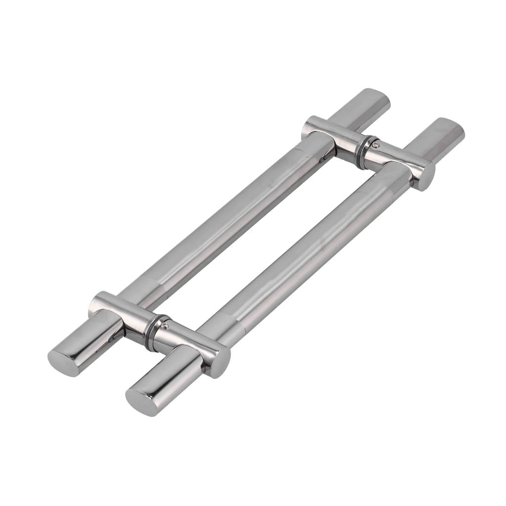 Push Pull Door Handle 304 Stainless Steel Glass Door Adjustable Handle for Hotel Hall