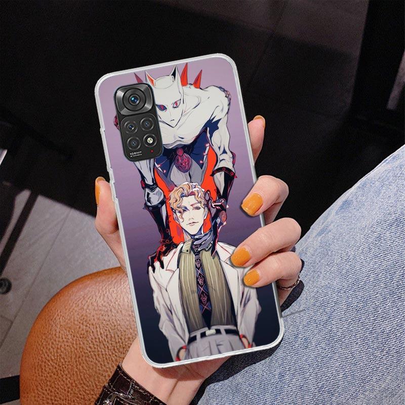 JoJo Bizarre Adventure Phone Case For Xiaomi Redmi Note 15 14 13 12S 12 11 Pro Plus 14S 11S 11E 10 10S 11T 5G Personalized Cover
