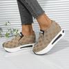 Mode Mode Printemps Nouvelle Tendance Baskets de Luxe Marque Femmes Chaussures Vulcanisées Décontractées Baskets de Marche Confortables Femmes Zapatos De Mujer