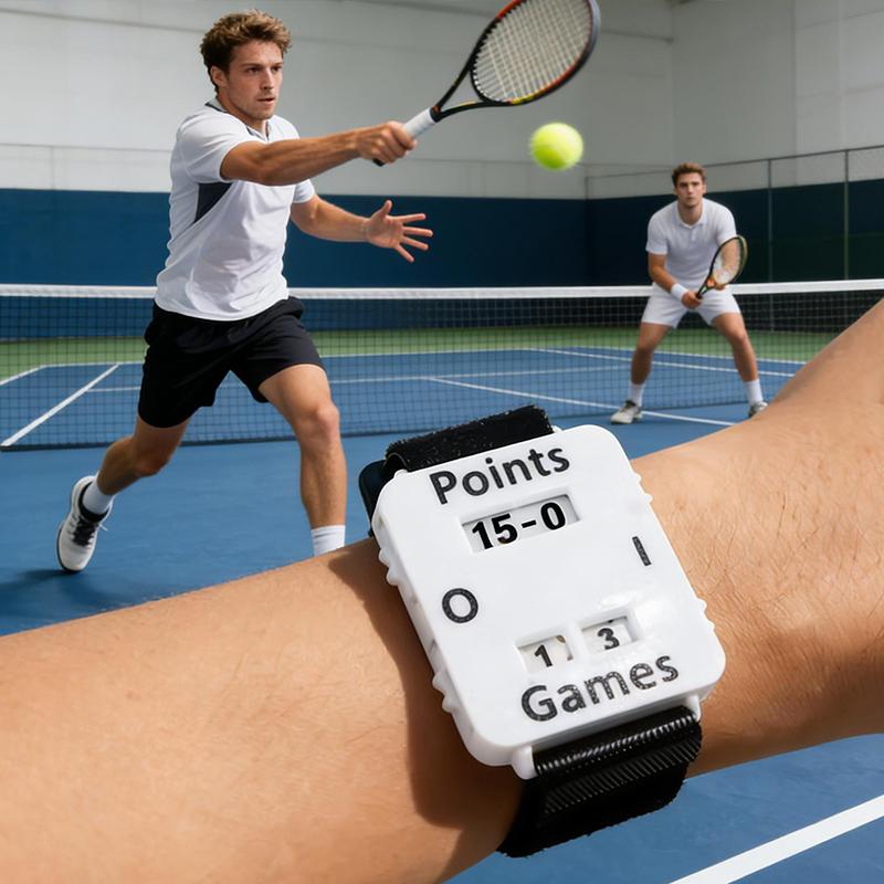 Pols Scoreteller Draagbare Pols Scorer Voor Tennis Sporten Met Verstelbare Polsband Voor Scorehouder Buiten Sport Accessoires