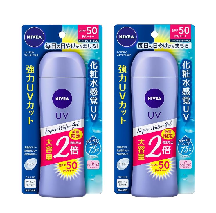 

Nivea UV Super Water Gel 160 г обычный солнцезащитный крем SPF50 x 2 комплекта [Большая емкость] (удвоенный продукт) / ПА+++