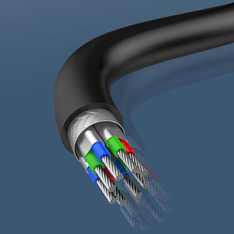 Stereo Wired Earphone High Bass 6D Stereo In-Ear Sport Earphones Earbuds