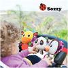 Sozzy Musical Baby Toys Stroller Cot Bed Hanging Crib Soft Panda Deer Penguin Plush Teether Toy