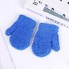 Solid Color Kids Warm Gloves Warm Full Finger Gloves New Short Gloves  Kids