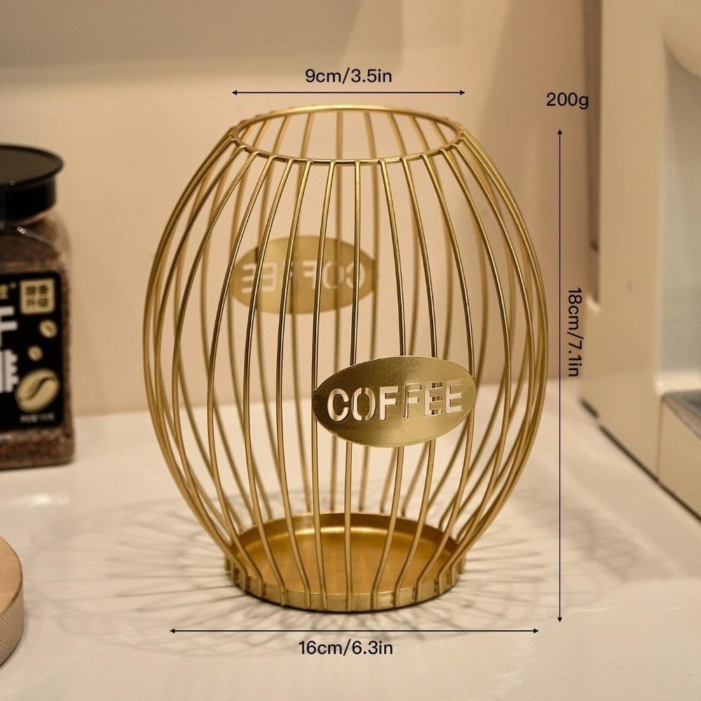 Coffee Pod Storage Cup Coffee Capsule Holder Large Capacity Coffee Pod Holder Irregular Shape Home Decoration