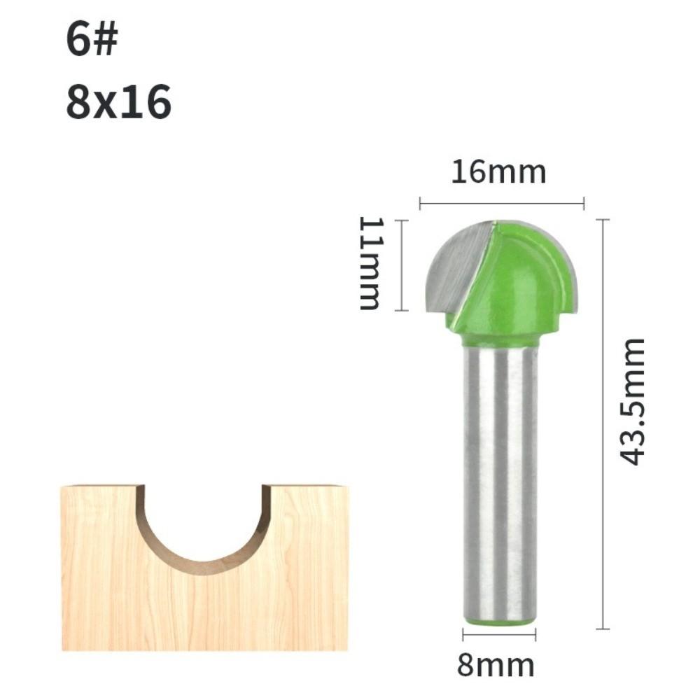 Precision Cutting Ball Nose End Mill Round Nose Cove Router Bit New Wood Carving Bit Wood Working